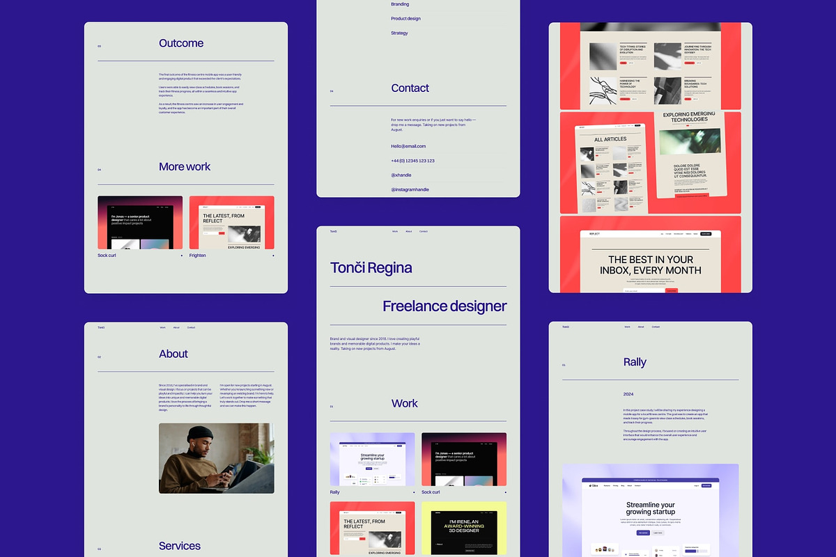 Accent Portfolio Template · Framer, a Landing Page Template by Bryn Taylor (Photo 4 of 5)