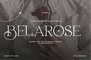 Belarose - Modern Elegant Serif, a Serif Font by Qweera Studio (Thumbnail 1 of 12)