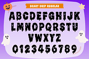 Scary Drip - Halloween Drippy Font, a Symbol Font by AnningArts (Thumbnail 8 of 10)