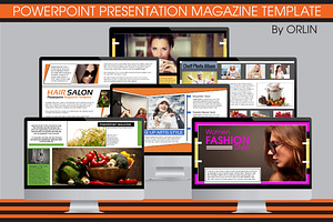 Powerpoint Magazine Template