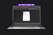 Registration Form Two Page, a Stationery Template by iDoodle Studio (Thumbnail 2 of 5)