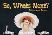 Make Your Super - Unique Retro Serif, a Serif Font by Myn Type (Thumbnail 9 of 17)