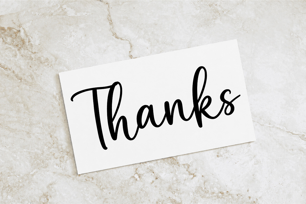 Lovely, a Script Font by Aura Typeface (Photo 7 of 7)
