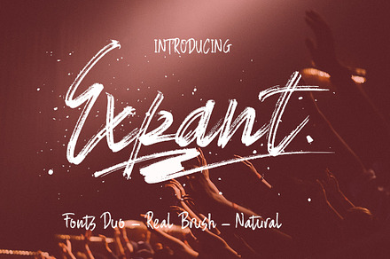 Expant (Fonts Duo+Swash)