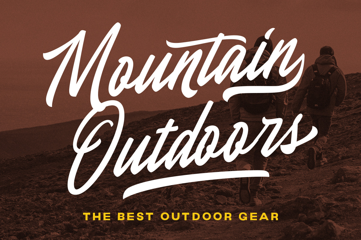 Moradine - Script Font, a Script Font by Letterhend Studio (Photo 7 of 9)