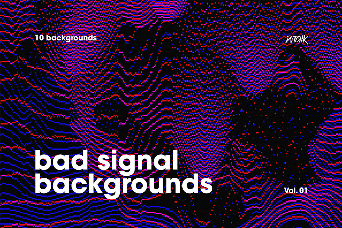 Bad Signal Backgrounds Vol. 01, a Background Graphic by dvtchk (Photo 9 of 10)