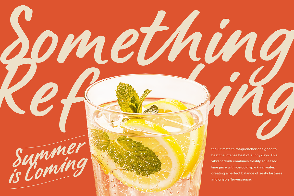 Rustline Bold Handwritten Script, a Handwritten Font by Namela Studio (Photo 4 of 8)