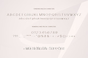 Axidra - modern linear typeface, a Font by Lettra Studio (Thumbnail 3 of 8)