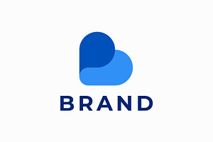 Modern Letter B Monogram Logo, a Branding & Logo Template by Signatoro