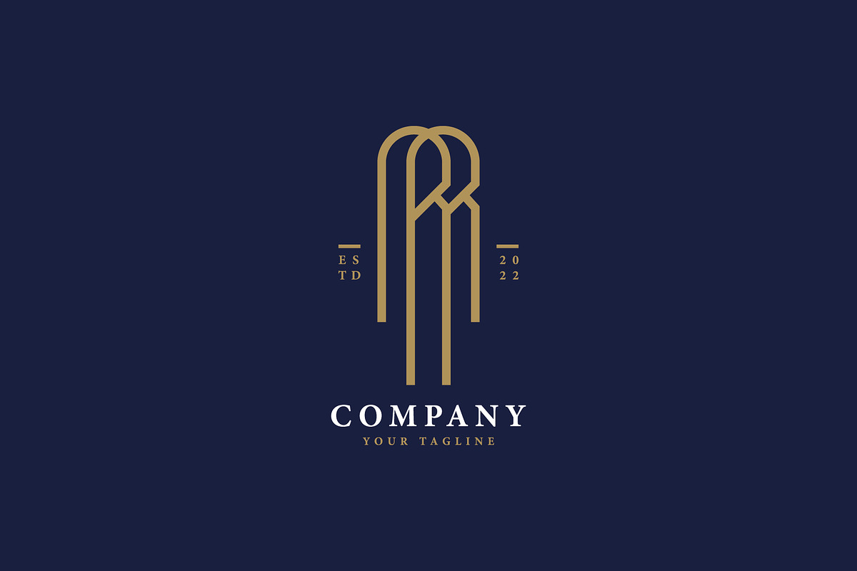 RR Letter Mark Logo, a Branding & Logo Template by Agustriana