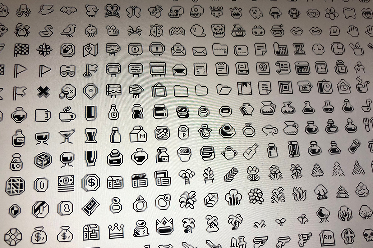 1-Bit Icons, an Icon by Poloviiinkin (Photo 2 of 3)