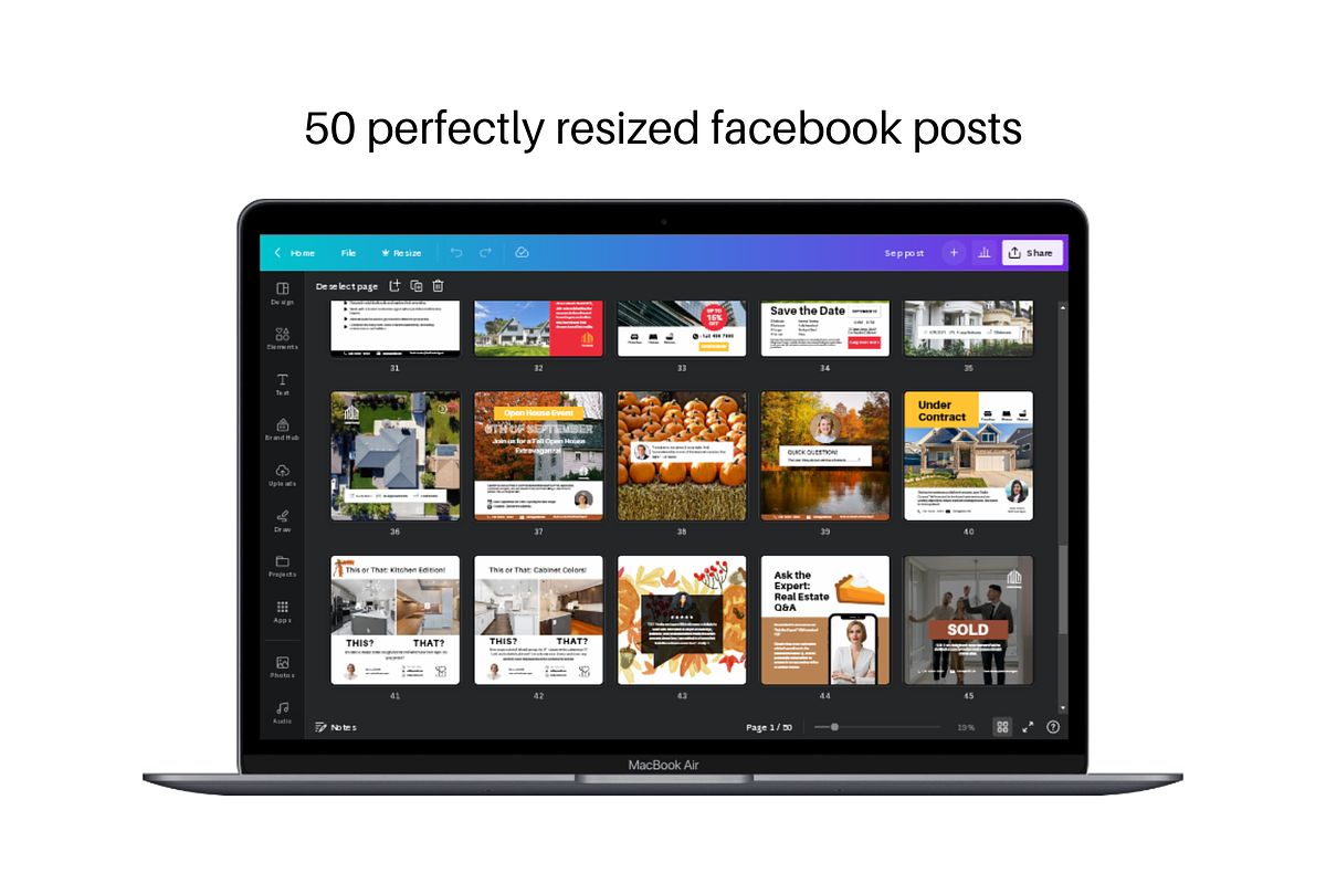 Real Estate September Marketing, a Social Media Template by Modernastic - Canva (Photo 5 of 8)