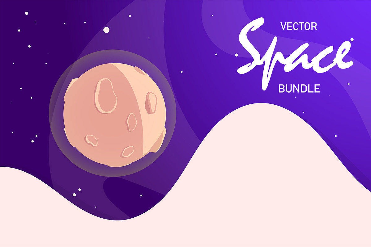 Vector Space Bundle, a Decorative Illustration by badrusblue (Photo 2 of 8)