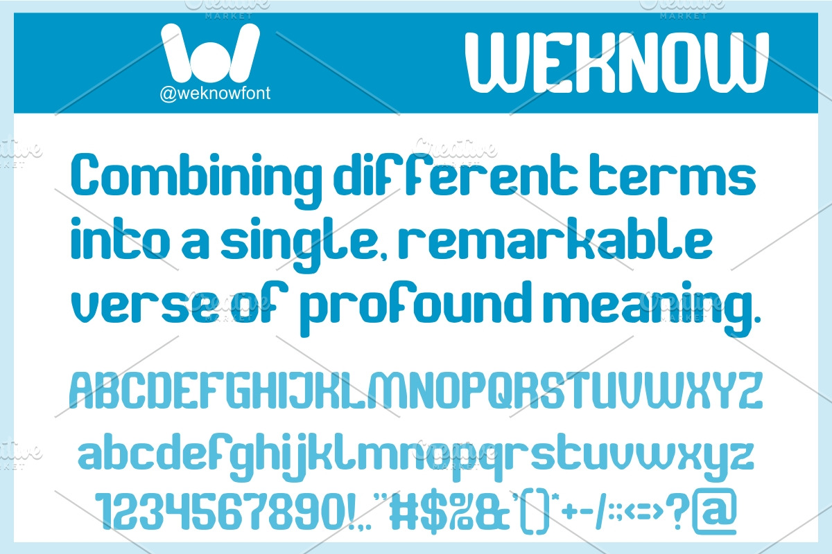 Word Discoverer font, a Sans Serif Font by weknow (Photo 2 of 8)