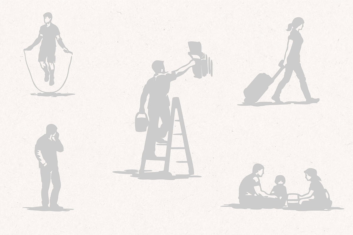 People Activities Illustrations, a Person Illustration by Rasgood (Photo 5 of 7)