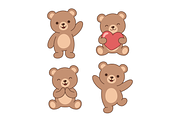 Little teddy bears, an Animal Illustration by Cmeree (Thumbnail 1 of 3)
