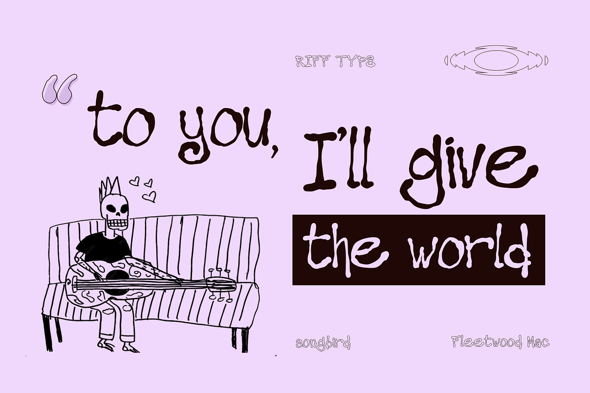 Starry - Dream Pop Display Ink, a Handwritten Font by riff.type (Photo 5 of 10)