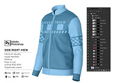 Sport Jacket Fullzipper Mockup, a Hoody Mockup by Nanggroe Scripting (Thumbnail 9 of 9)