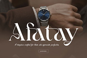 Qaveria - Stylish Elegant Typeface, a Serif Font by Sealoung (Thumbnail 7 of 9)