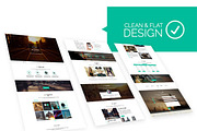 Cirenx - One Page Multi-purpose PSD, a Landing Page Template by Tetuko Themes (Thumbnail 2 of 2)