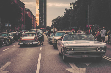 Yellow Classic Car preview 6