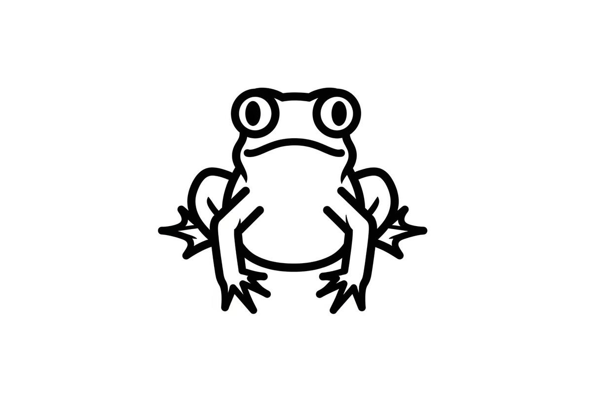 Frog Silhouette Vector Bundle, an Illustration by jahid234 (Photo 2 of 46)