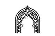 Islamic Arch Window Vector Bundle, an Illustration by yasushie (Thumbnail 13 of 51)