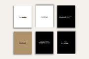 MOTIVATIONAL INSTAGRAM PACK, a Social Media Template by RB Boutique (Thumbnail 4 of 8)
