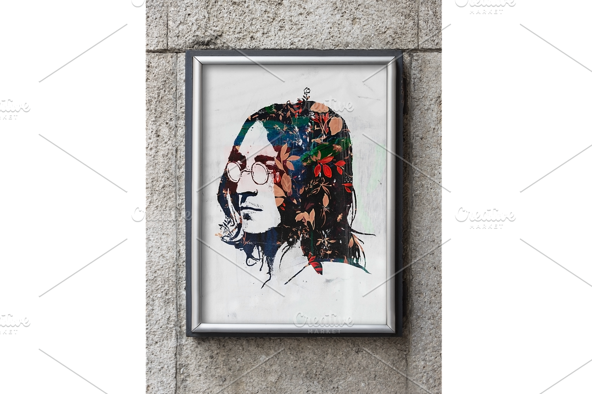 25 Advertising Poster Mockups Bundle, a Print Template by Giallo (Photo 21 of 52)
