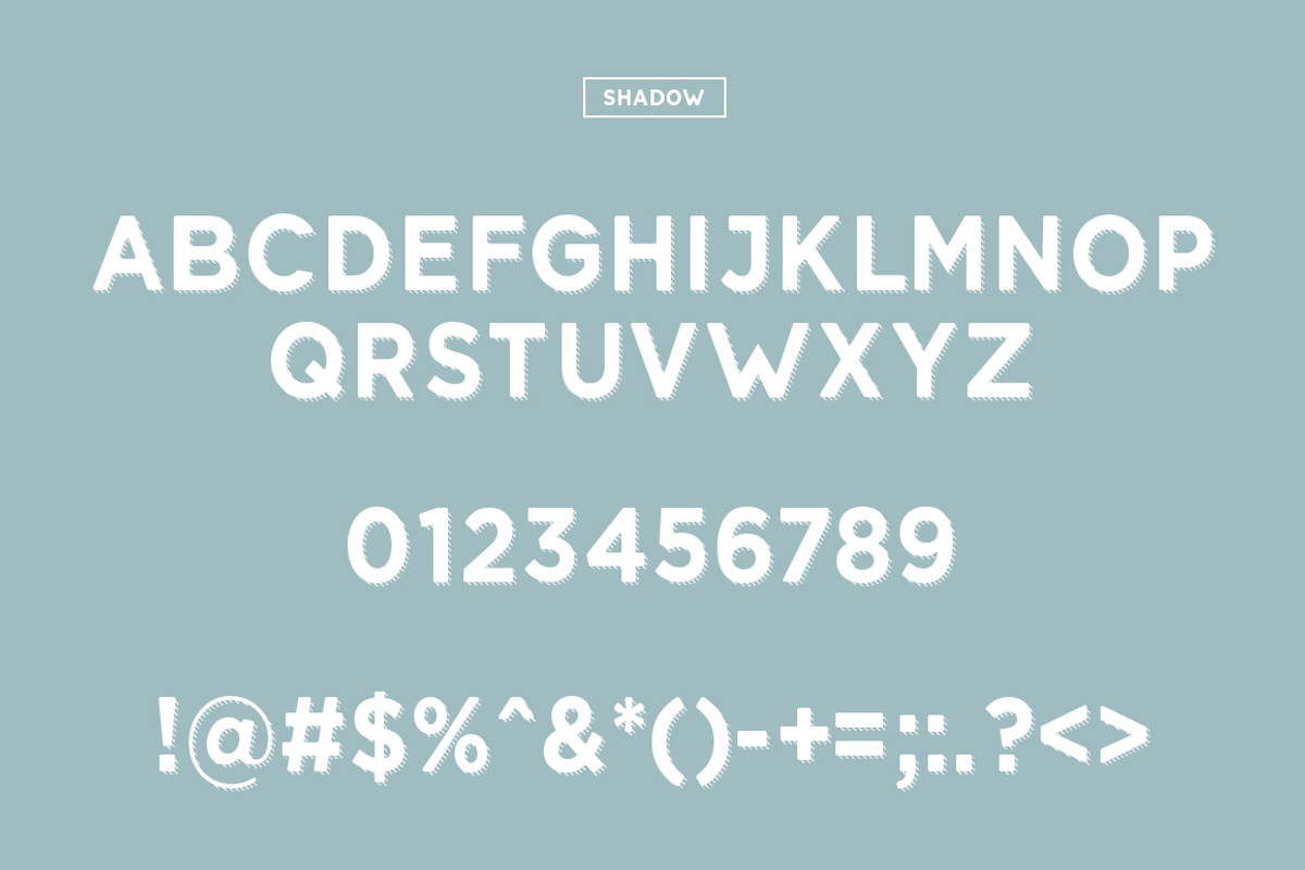 STRUCTURE Sans Serif Font preview 4