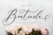 Boutinela Script, a Script Font by JamalCreativeStudio (Thumbnail 1 of 10)