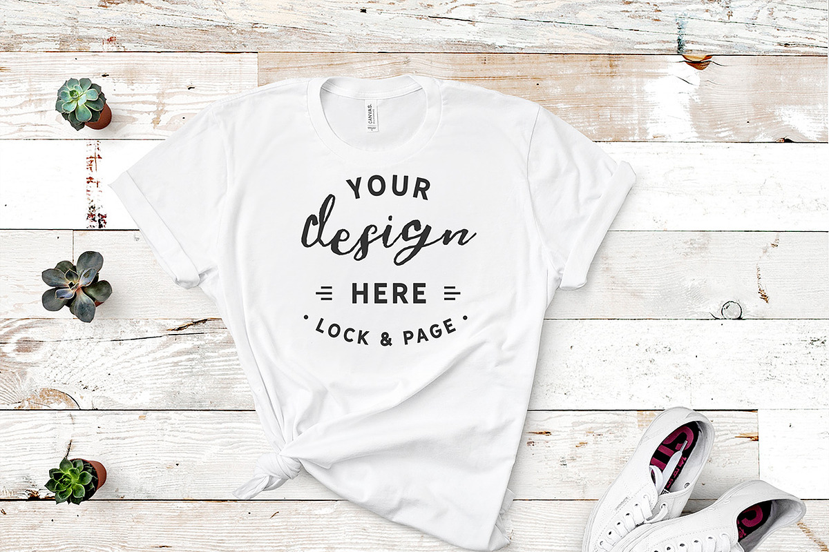 Mockup Bundle Bella Canvas T-Shirt, a Household Mockup by lock and page (Photo 11 of 45)