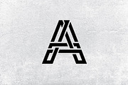 Letter A Structure Line, a Branding & Logo Template by Maximum Designstudio (Thumbnail 3 of 3)