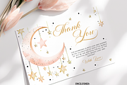 Pink Over the Moon Baby Invite, an Invitation Template by Digital_Mind (Thumbnail 6 of 8)