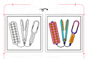Dessert Bold and Easy Coloring Pages, a Decorative Illustration by Ink Gallery (Thumbnail 4 of 8)