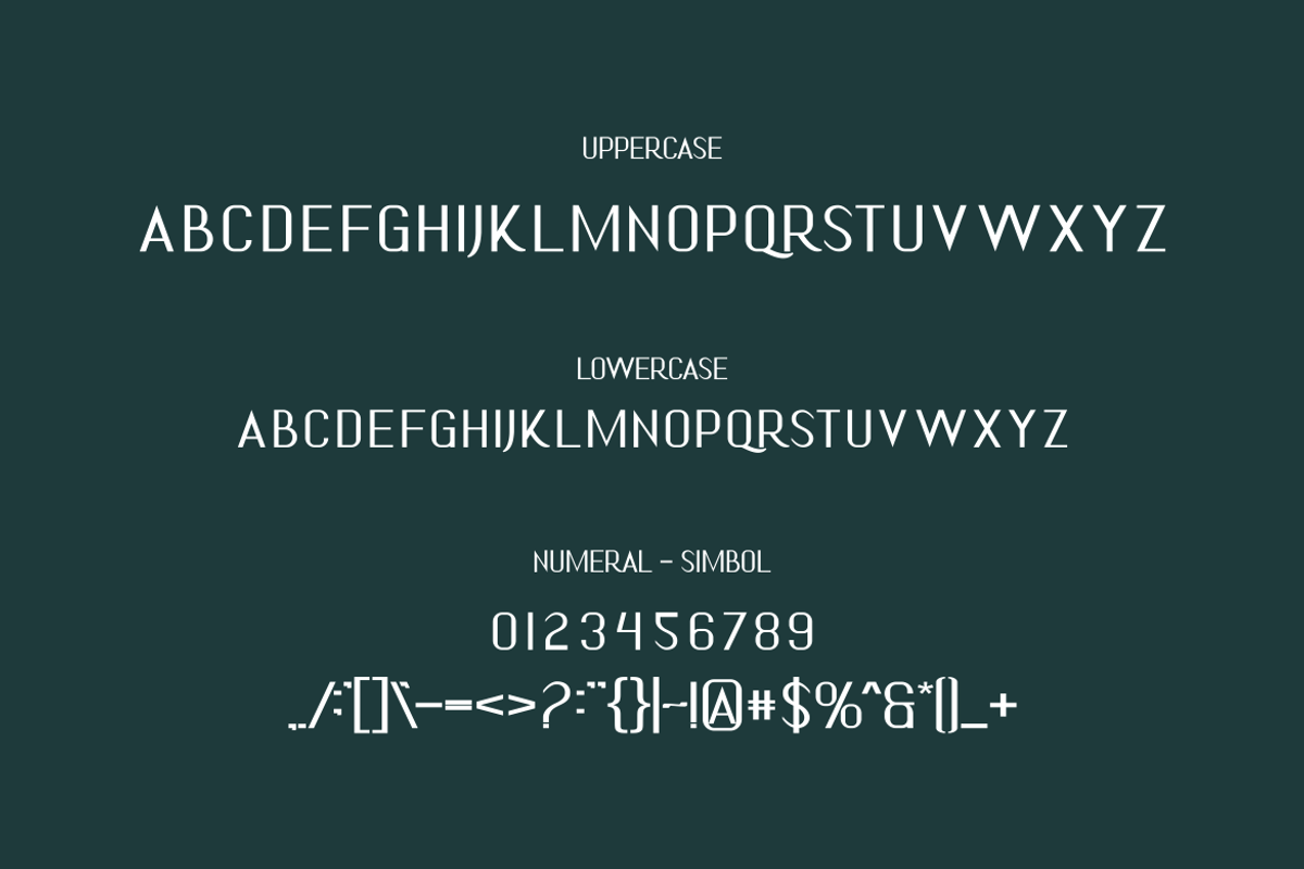 The Qroune  - Font, a Sans Serif Font by artchiles_design (Photo 4 of 5)