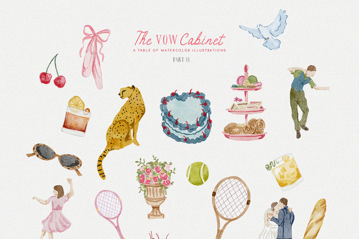 Handmade summer spring quirky icons, an Object Graphic by Grace Noboa Illustrations (Photo 11 of 16)
