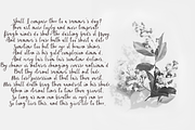 White Rose, a Script Font by Katie Holland (Thumbnail 6 of 7)