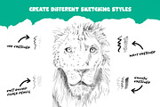 Flo’s Big Procreate Brush Box, a Brush Add-On by ArtwithFlo (Thumbnail 15 of 35)