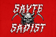 CS Watcher – Black Metal Font, a Blackletter Font by Craft Supply Co. (Thumbnail 7 of 8)