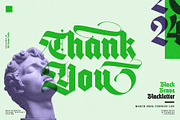 Black Brave Typeface, a Blackletter Font by alit design (Thumbnail 21 of 21)