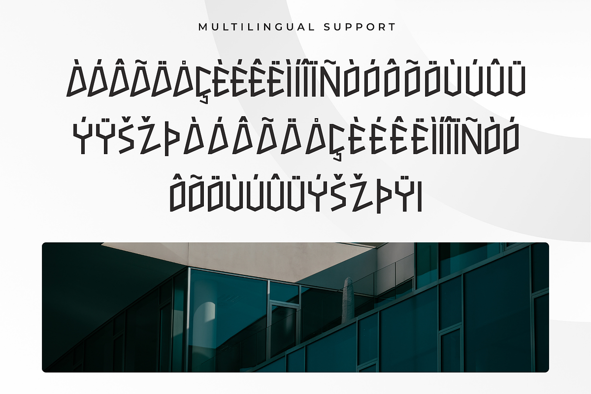 Reluxe – Modern Sans Serif Font, a Font by overlaytemplates (Photo 5 of 5)