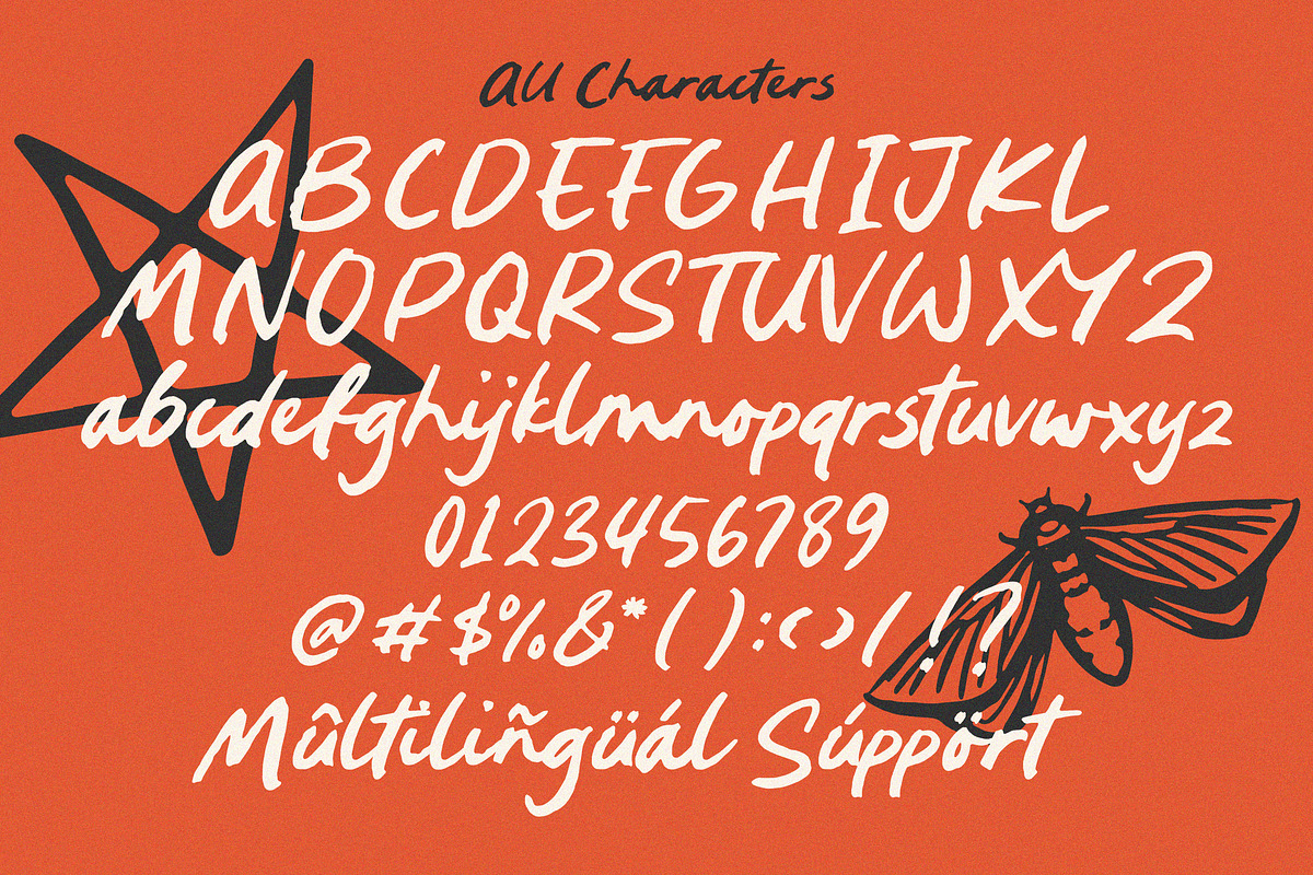 Wicked Nightmare Font, a Handwritten Font by Timurtype (Photo 6 of 7)
