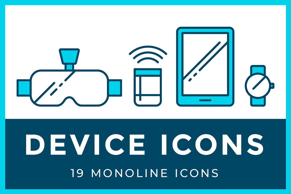 Device Icons, an Outline Icon by Ben Buysse (Photo 1 of 3)