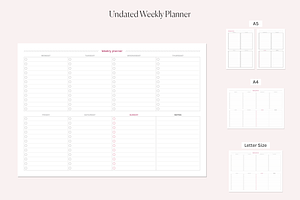 2025 Monthly Printable Planners