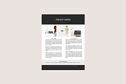 Penelope Media Kit + Resume, a Resume Template by studiolmh (Thumbnail 4 of 4)