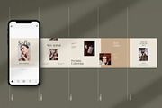 Sofia Carousel Template | CANVA, a Social Media Template by Visuel Colonie® (Thumbnail 3 of 14)