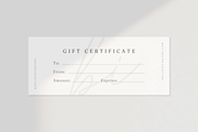 Gift Certificate Template Canva, a Business Card Template by frommakertomaker (Thumbnail 3 of 6)