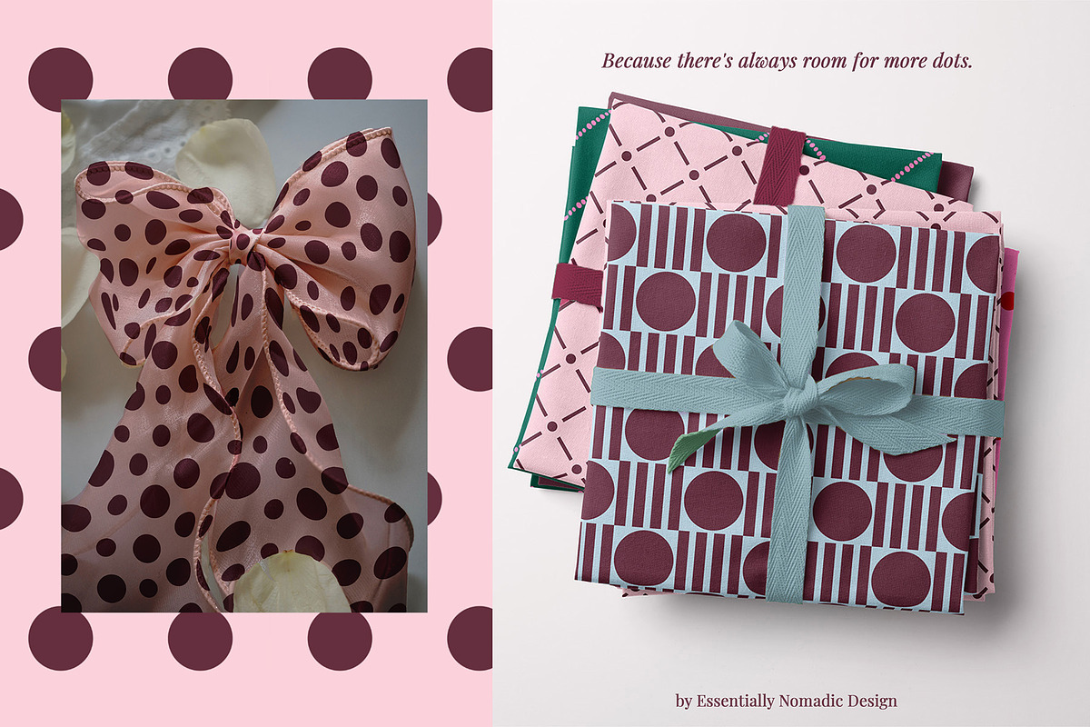 Joy Of Dots: Pattern & Frames, a Pattern Graphic by Essentially Nomadic (Photo 7 of 12)