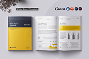 White Paper | Canva, Word, PPTX, IND, a Brochure Template by ArtisticLand (Thumbnail 1 of 14)